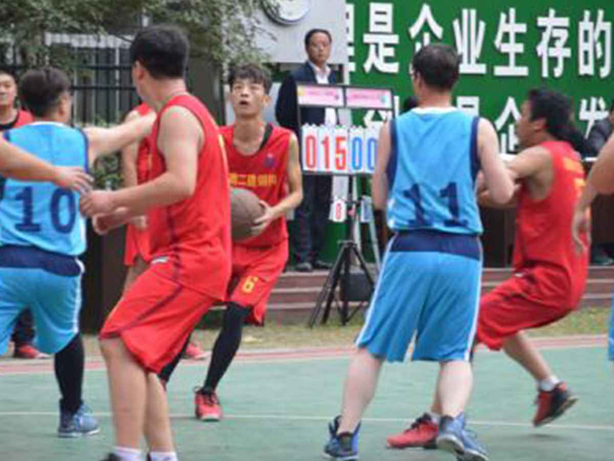 参加星空官方端网站登录入口-星空(中国)“奋进杯”男子篮球赛